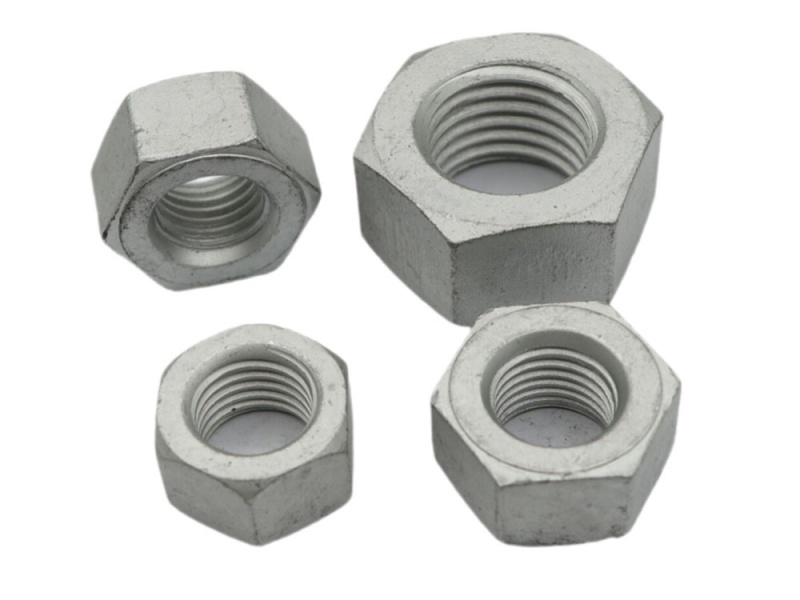 Zinc Plated Carbon Hex Nuts