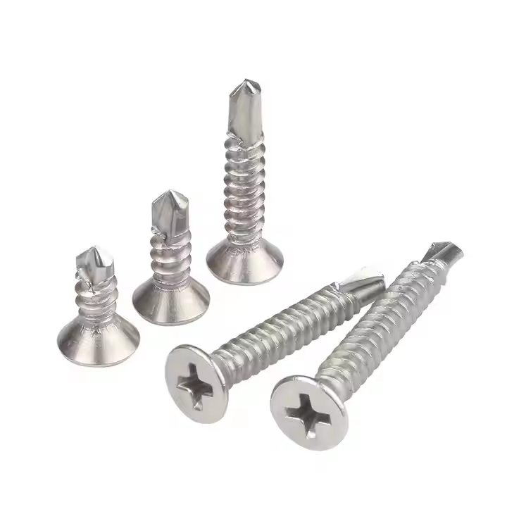 Stainless steel Hexagon Head Self-Drilling Screw With Washer